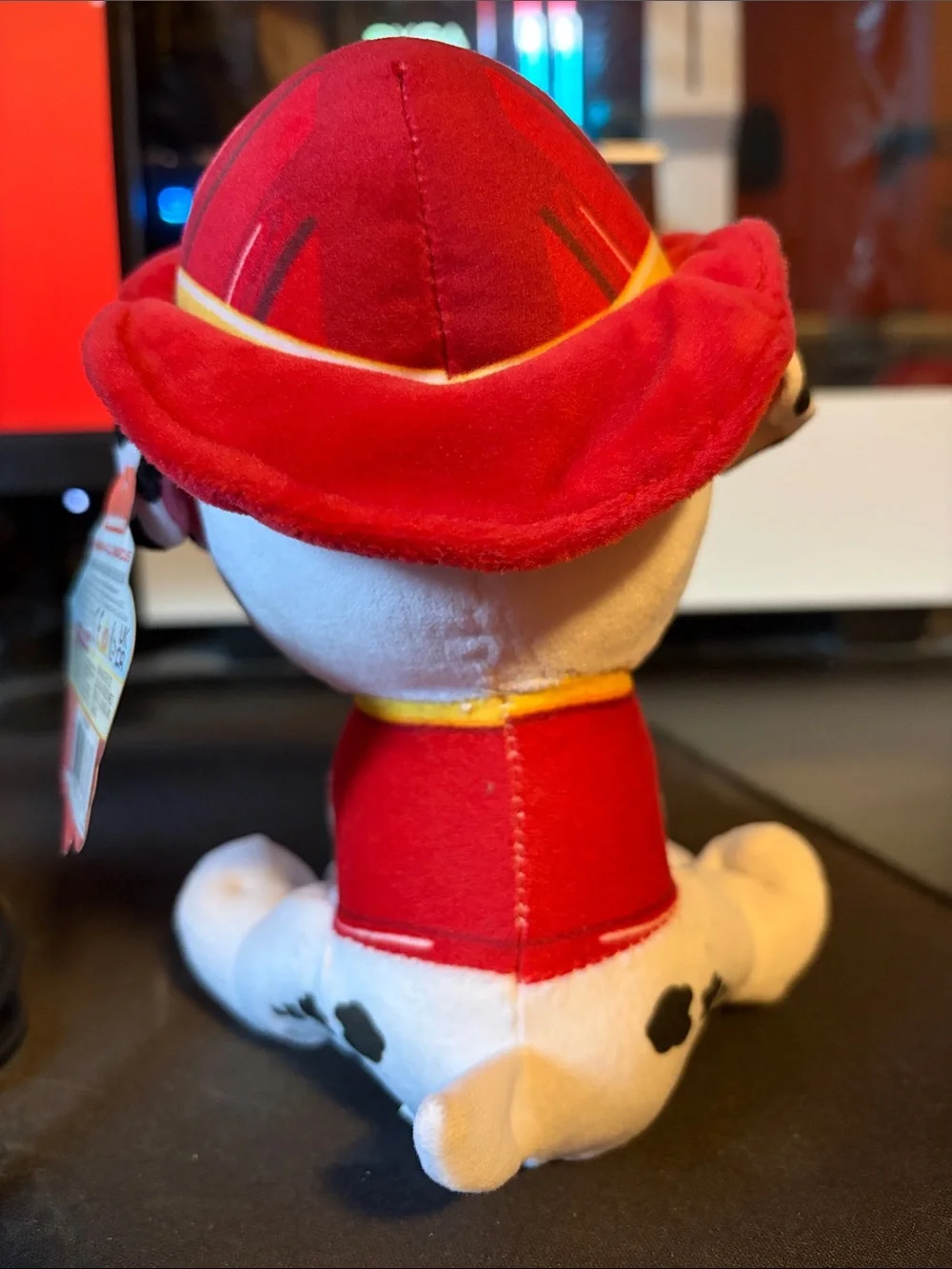 Paw Patrol Marshall Plush Toy - Red, White, Black